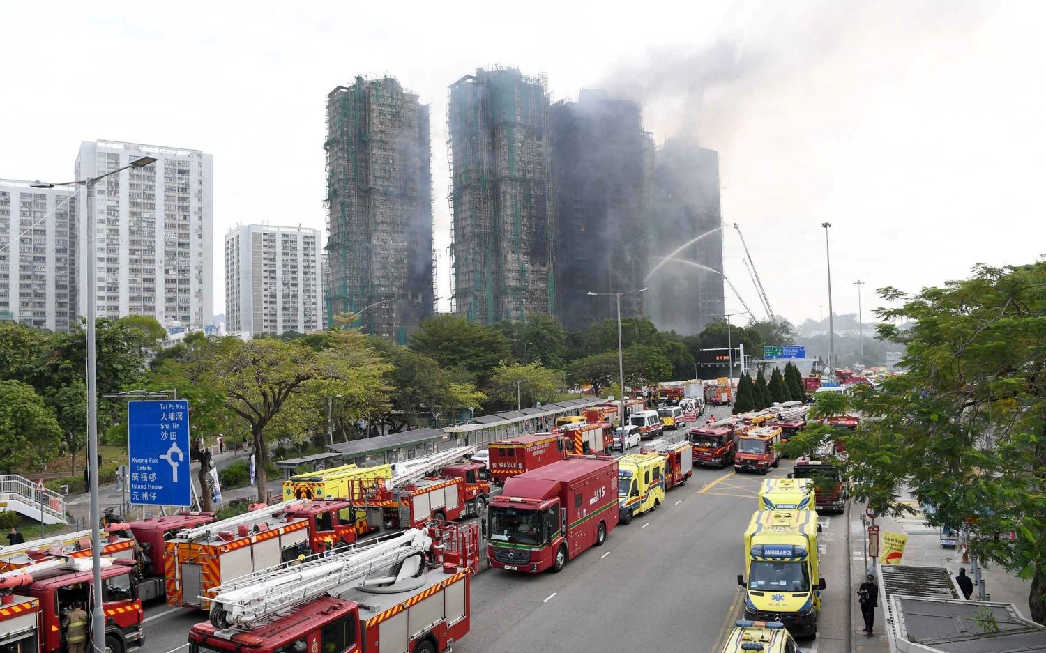 Hong Kong’s Tai Po Fire: death toll reaches 94 as more bodies pulled from flats