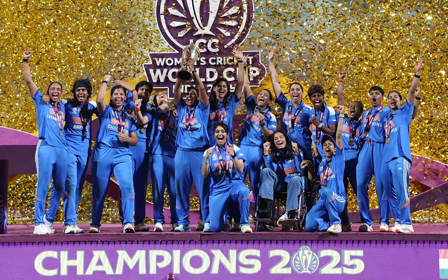 India’s women claim first World Cup title in convincing win over South Africa
