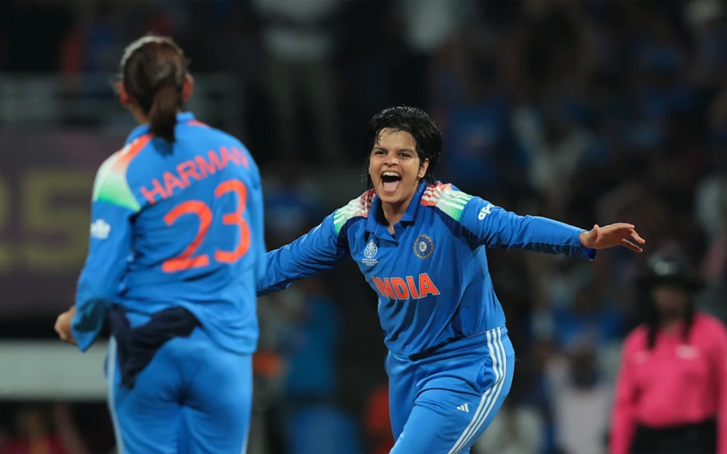 India’s women claim first World Cup title in convincing win over South Africa