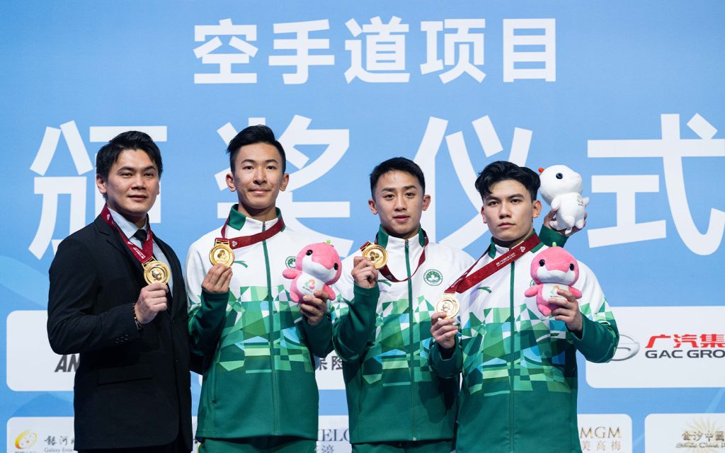 ‘Don’t wait for hope to appear – work hard.’ Jugo Kuok on Macao’s National Games historic karate gold