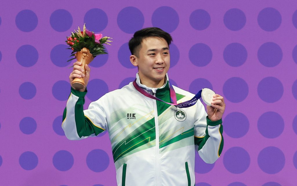 Kuok scored the SAR’s second silver at the Asian Games in 2023