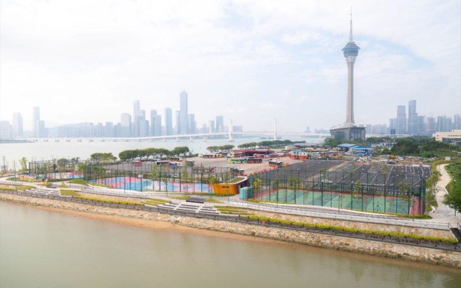 A new section of the South Shore Promenade has opened 