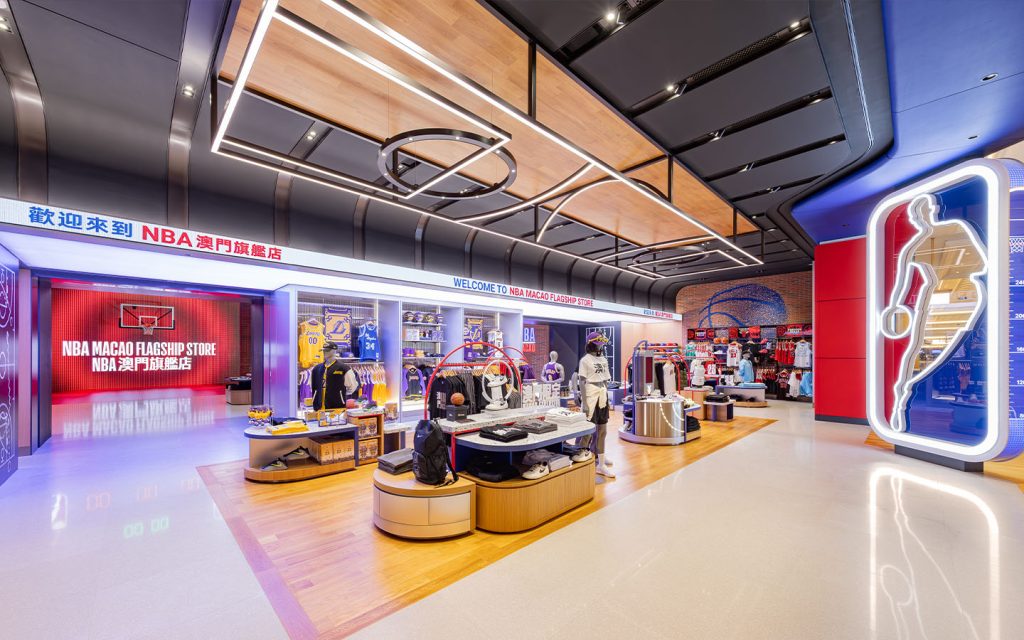 No matter what you’re into – athleisure, custom jerseys, shooting hoops or rare collectibles – the new NBA Macao Flagship Store has something to inspire every fan
