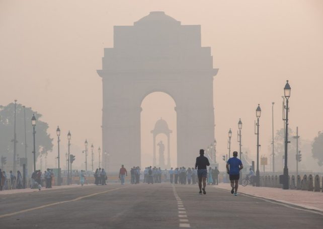 Exercising in polluted air dramatically reduces the benefits