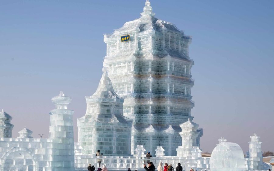 Harbin Ice and Snow World, the largest ice-themed park in the world, has reopened