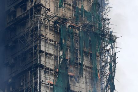Substandard construction mesh found at Hong Kong’s Tai Po fire site Substandard construction mesh found at Hong Kong’s Tai Po fire site