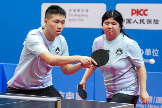 Macao hosts events as part of the National Disability Games for the first time