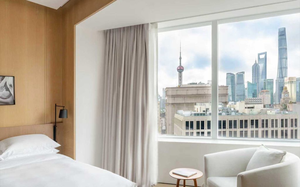 The Shanghai EDITION has everything you’d expect from a modern city hotel