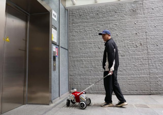 Shenzhen Metro trials a robot guide dog for the visually impaired 