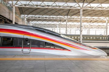 The Guangzhou-Zhanjiang high-speed railway is undergoing final trials