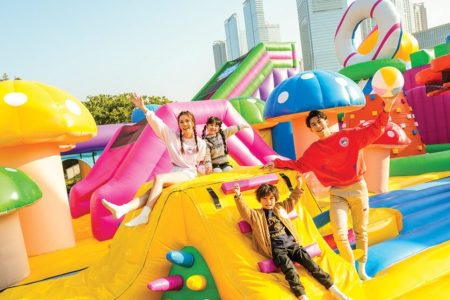 The world’s biggest inflatable house arrives in Hong Kong for Lunar New Year