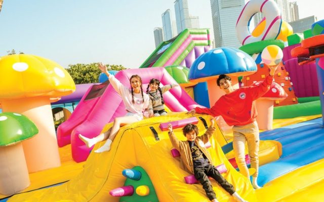 The world’s biggest inflatable house arrives in Hong Kong for Lunar New Year