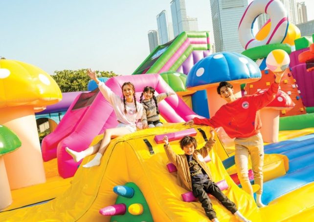 The world’s biggest inflatable house arrives in Hong Kong for Lunar New Year