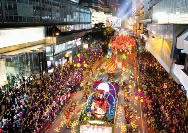 Hong Kong’s Lunar New Year night parade returns with new displays
