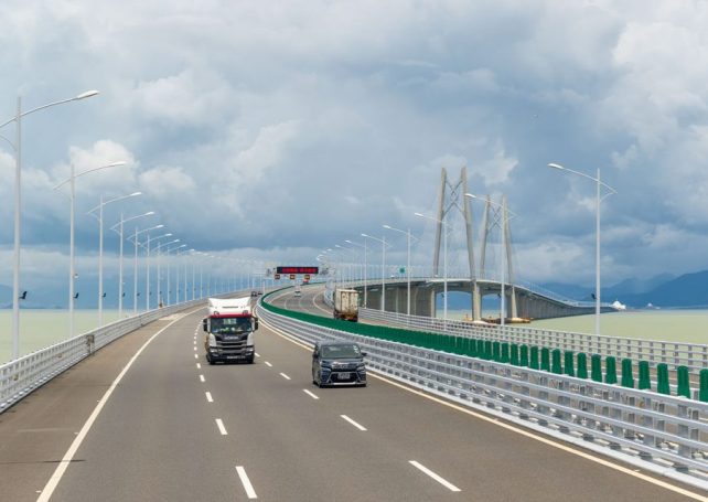 The Hong Kong-Zhuhai-Macao bridge hits the 100-million crossing milestone