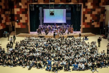 Macao Orchestra brings classical music to local schools