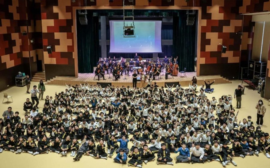 Macao Orchestra brings classical music to local schools