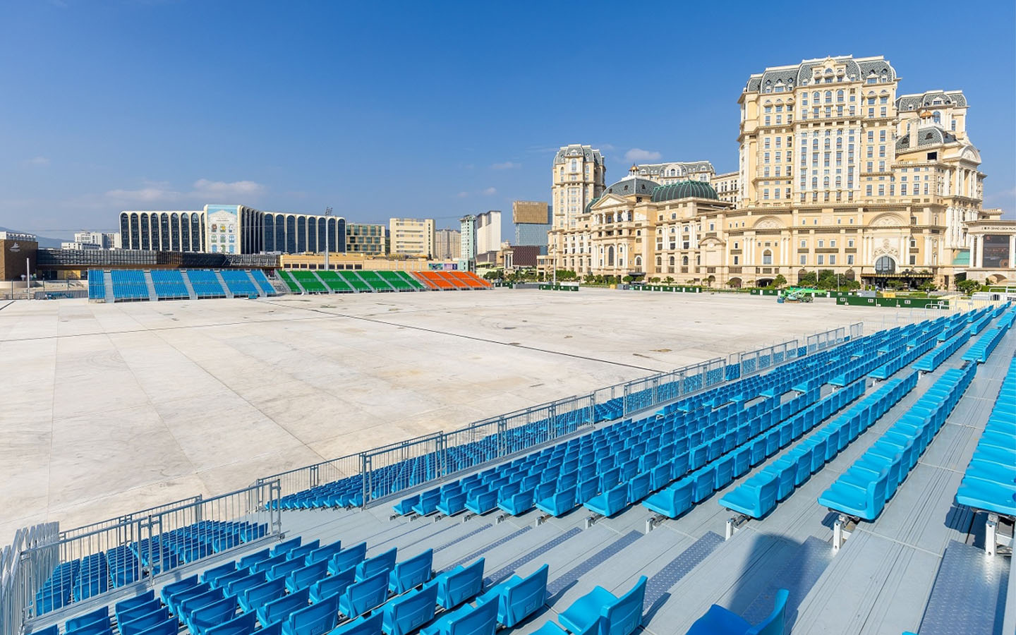 Macao’s outdoor performance venue to host community sports outside of concerts 