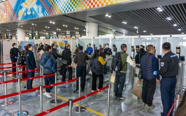 Macao’s airport launches biometric departure clearance 