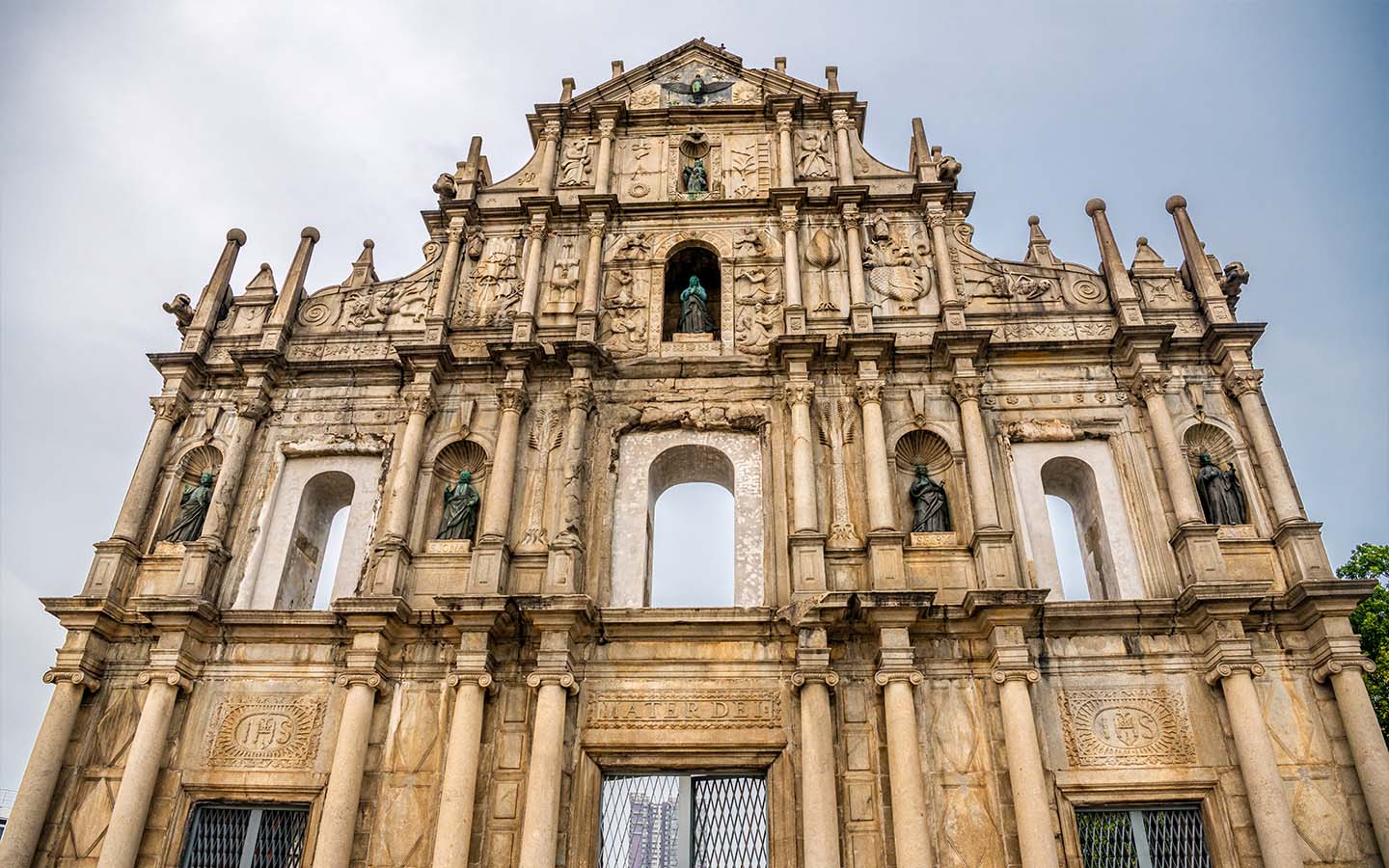 The bronze statues at the Ruins of St. Paul’s will be restored by mid-February