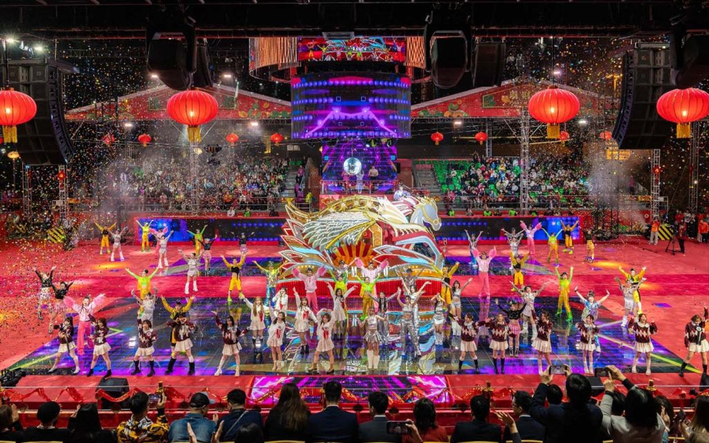 Macao launches Year of the Horse with a parade and a drone and fireworks spectacle