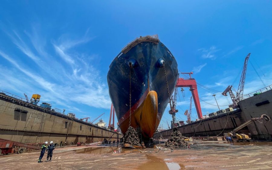 China maintains its position as the world’s leading shipbuilder