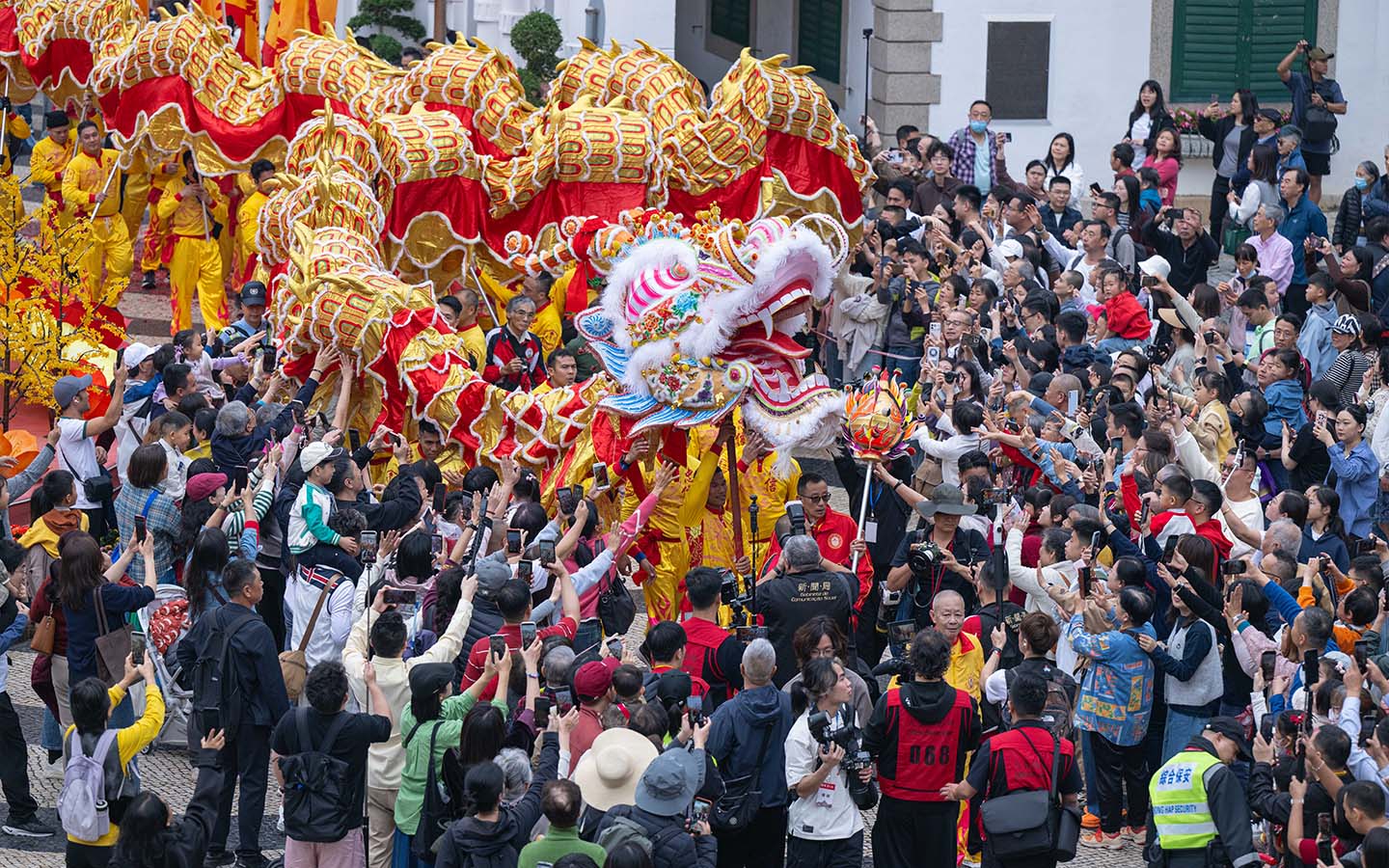 Macao’s Lunar New Year sees all-time daily visitor arrival record