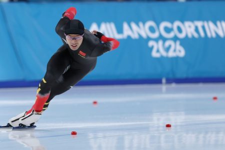 Ning Zhongyan clinches bronze in men’s 1,000m skating at 2026 Winter Olympics