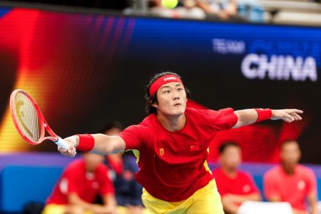 Zhang Zhizhen leads China past Portugal in Davis Cup play-offs in Guangzhou