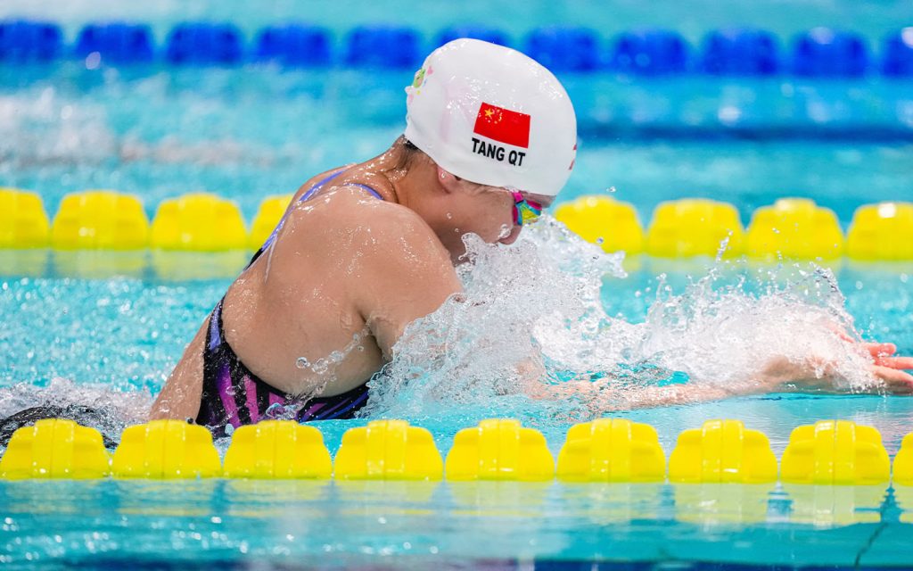 China Swimming Open 2026 begins in Shenzhen as records fall on opening day - Tang Qianting