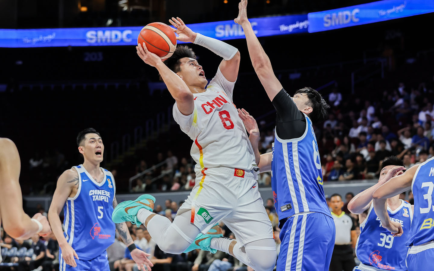 China vs Chinese Taipei FIBA qualifiers: China rallies late to win 100-93