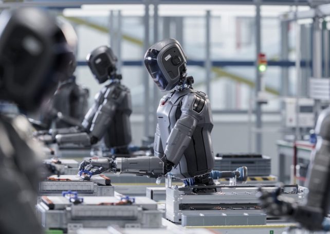 Foshan launches China’s first automated humanoid robot line