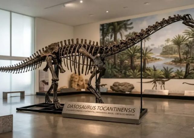 Giant new dinosaur fossil in Brazil reveals ancient land bridge