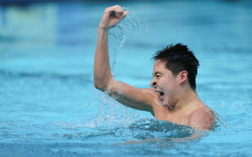 China’s Guo Muye wins double gold at Artistic Swimming World Cup in Paris