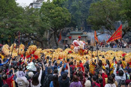 Macao’s February visitor numbers jump following Lunar New Year rush Macao’s February visitor numbers jump following Lunar New Year rush