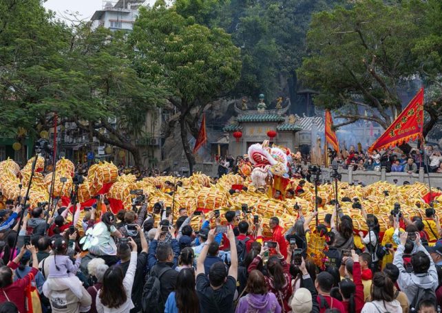Macao’s February visitor numbers jump following Lunar New Year rush