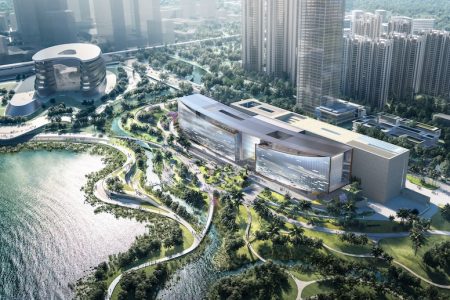 The Shenzhen International Art Museum nears completion