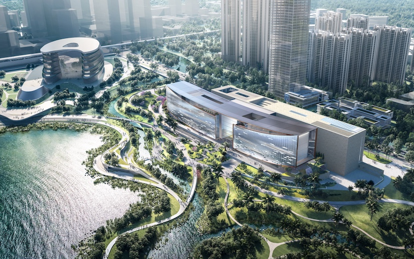 The Shenzhen International Art Museum nears completion