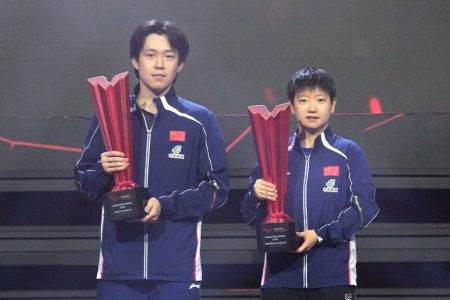 WTT Singapore Smash: Sun Yingsha wins third title, Wang Chuqin claims men’s crown