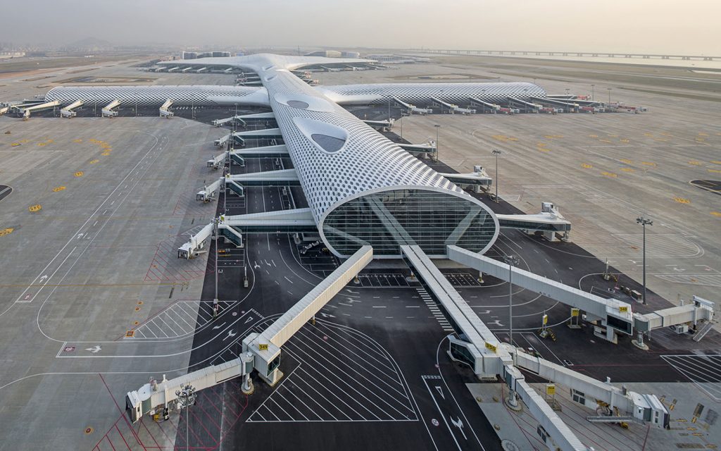 5 futuristic buildings in the Greater Bay Area that don’t look real - Shenzhen Baoan International Airport