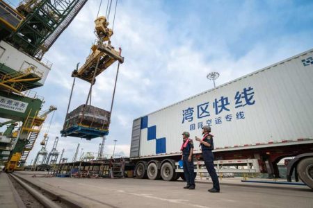 Dongguan-Hong Kong logistics park records surging annual growth