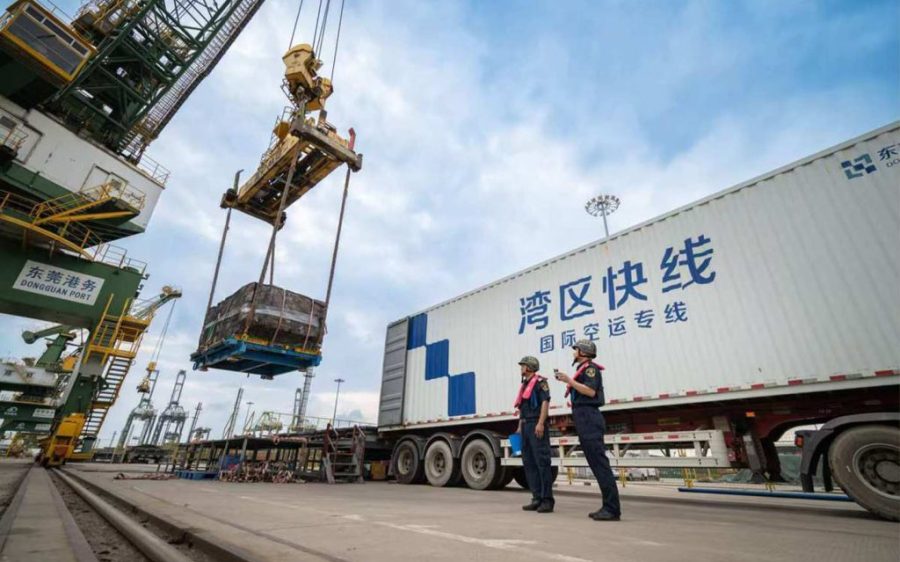Dongguan-Hong Kong logistics park records surging annual growth