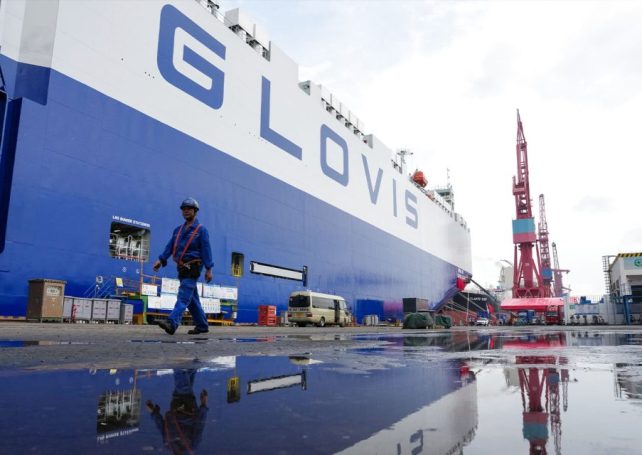 Guangzhou sees delivery of the world’s largest car carrying vessel
