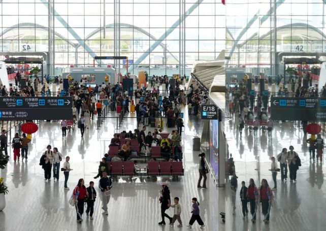 Guangzhou Baiyun Airport was China’s second busiest airport in the first quarter 