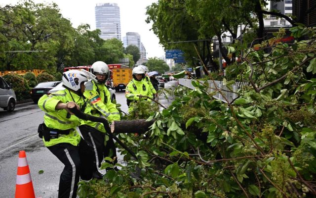 Officials explicitly link violent storms battering Guangzhou to climate change