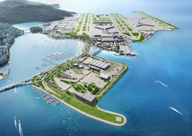 Hong Kong anchors its global yacht push with airport marina project