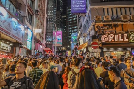 Hong Kong plans Lan Kwai Fong makeover with murals and light art