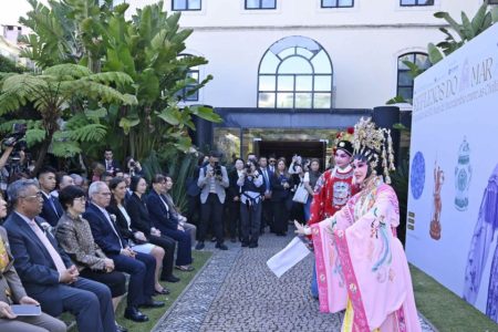 Macao exhibition on 500 years of Chinese-Western exchange opens in Lisbon