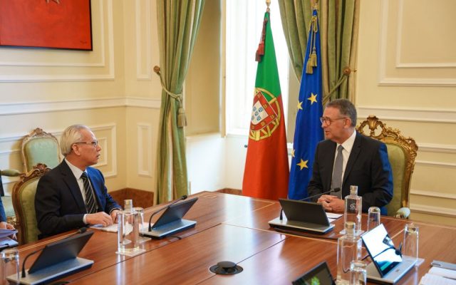 Macao’s Chief Executive Sam Hou Fai holds talks with Portugal’s President António José Seguro 