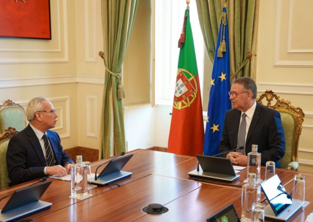 Macao’s Chief Executive Sam Hou Fai holds talks with Portugal’s President António José Seguro 
